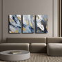 Wallity 3P4570GSC-015 Conjunto de 3 Lienzos Decorativos Multicolor